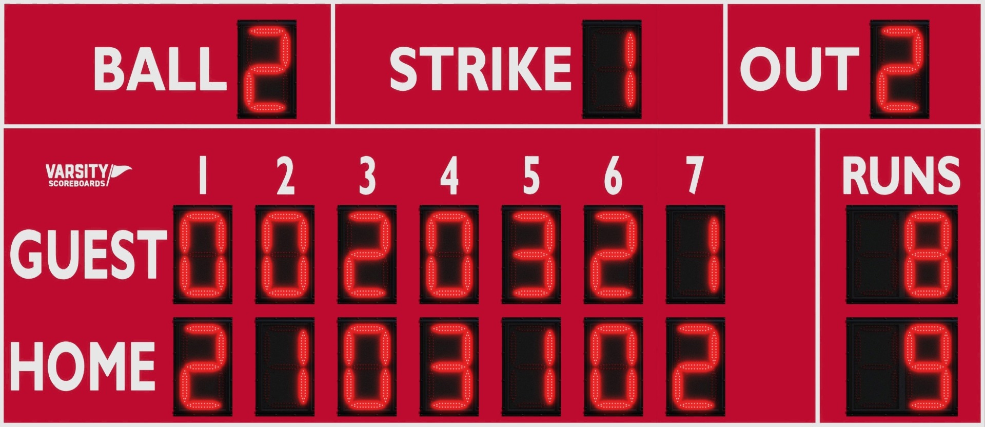 3316 Baseball/Softball Scoreboard - Image 2