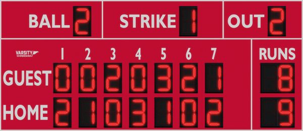 3316 Baseball/Softball Scoreboard - Varsity Scoreboards