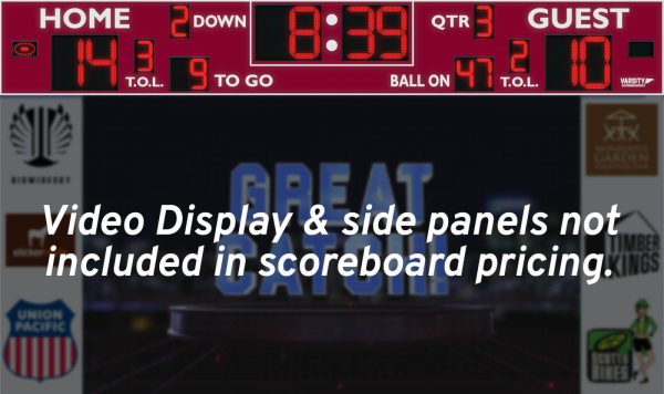 7465 Football Scoreboard
