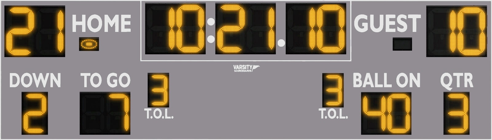 7528 Football Scoreboard