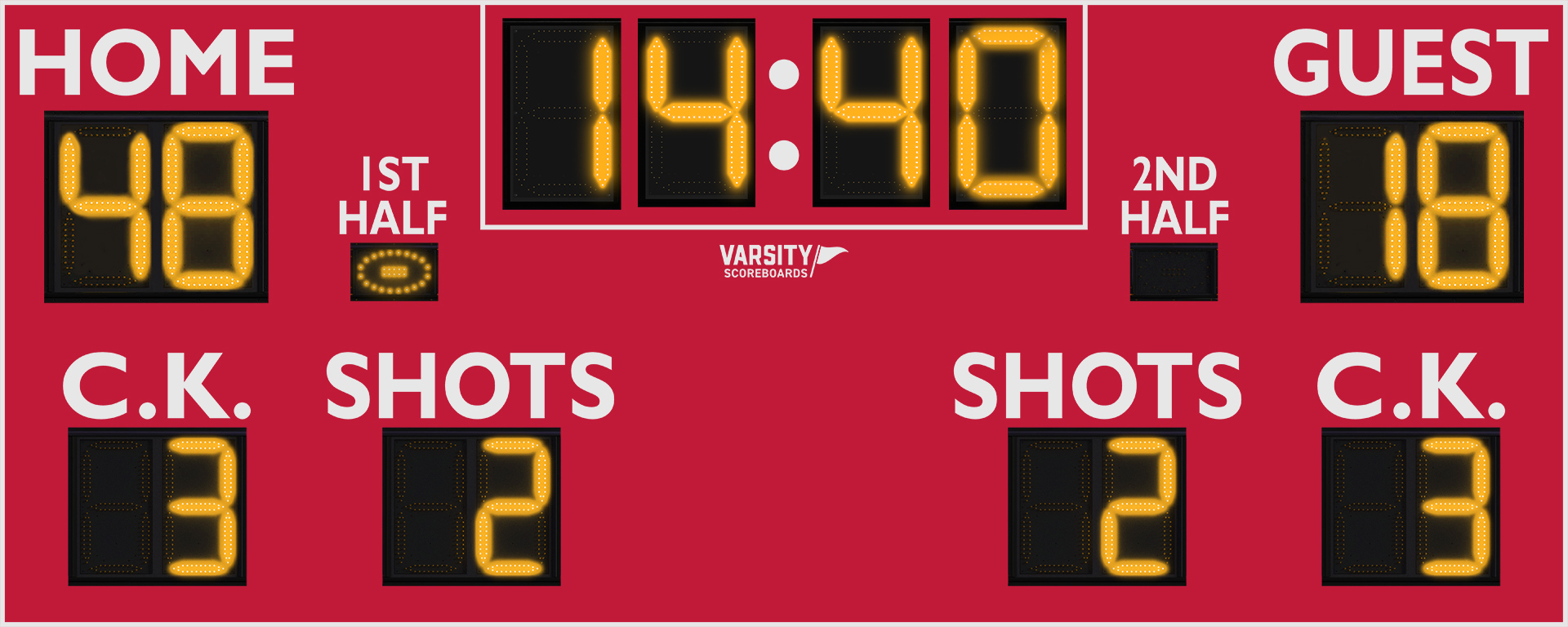 3423 Soccer Scoreboard - Image 3