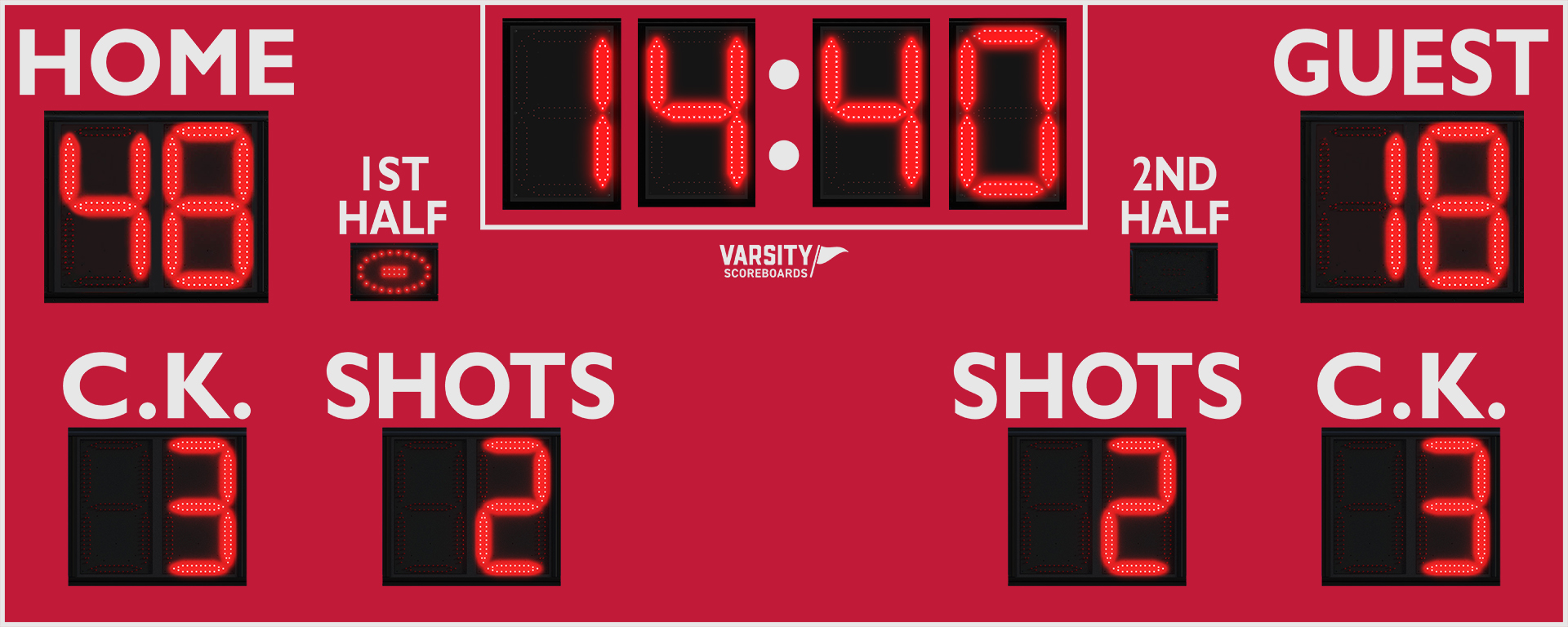 3423 Soccer Scoreboard - Image 2