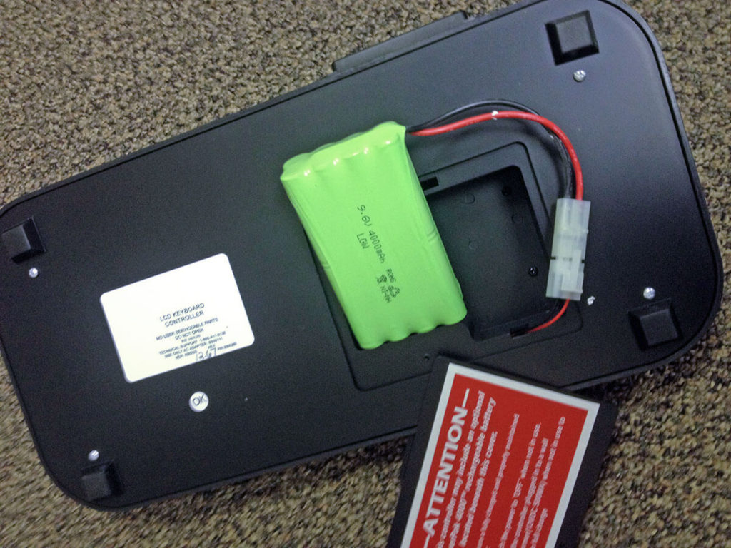 LCD Keyboard Controller Battery Pack Varsity Scoreboards