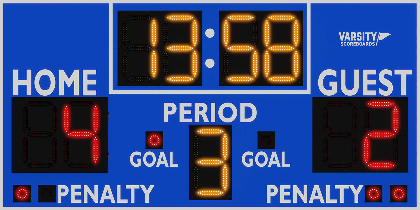 Hockey Scoreboards by Varsity Scoreboards
