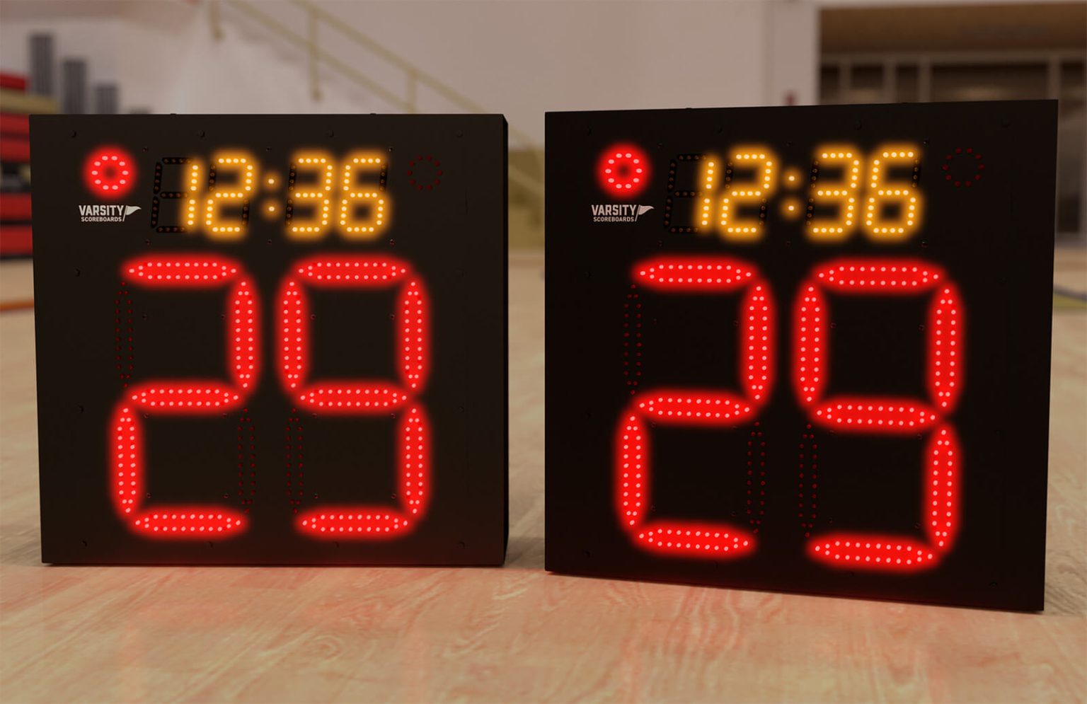 2212 Basketball Shot Clocks - Varsity Scoreboards